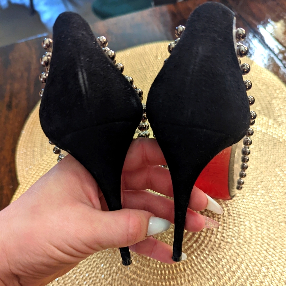 Christian Louboutin Studded D'Orsay Pumps SOLD ON TRR - Picture 6 of 6